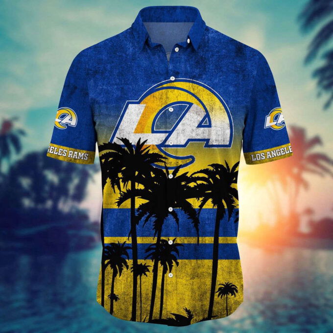 Los Angeles Rams NFL-Hawaii Shirt Short Style Hot Trending Summer  For Men And Women