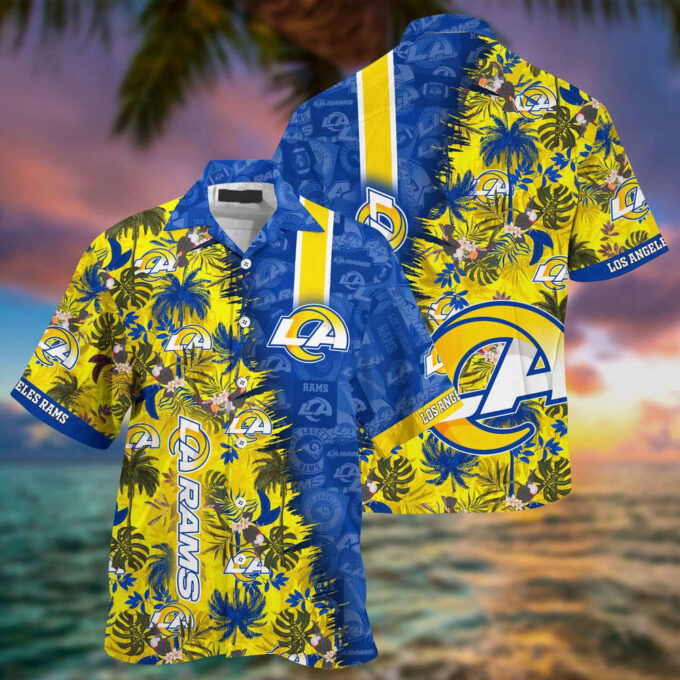 Los Angeles Rams NFL-Summer Hawaii Shirt And Shorts For Your Loved Ones