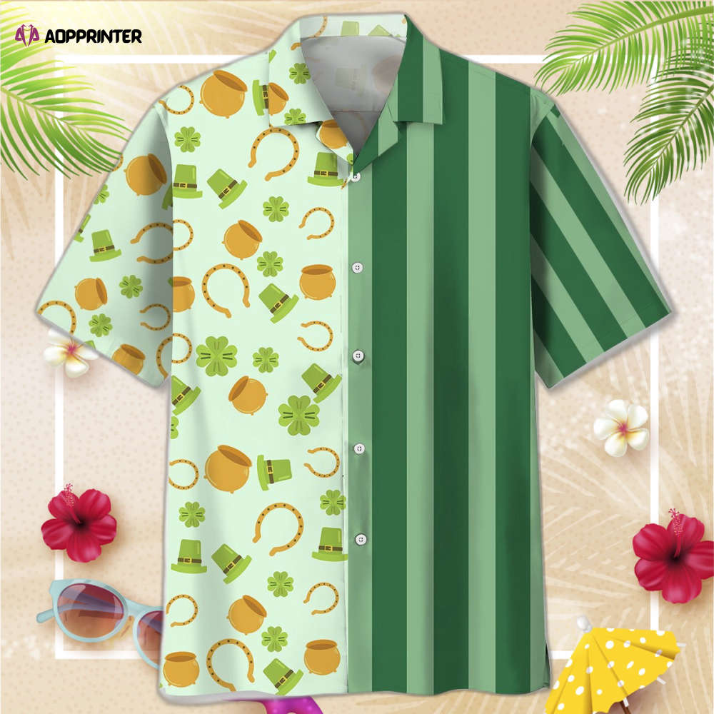 Lucky Green Irish St.Patrick Day Hawaiian Shirt, Gift For Men Women Lucky Green Irish St.Patrick Day Hawaiian Shirt, Gift For Men Women