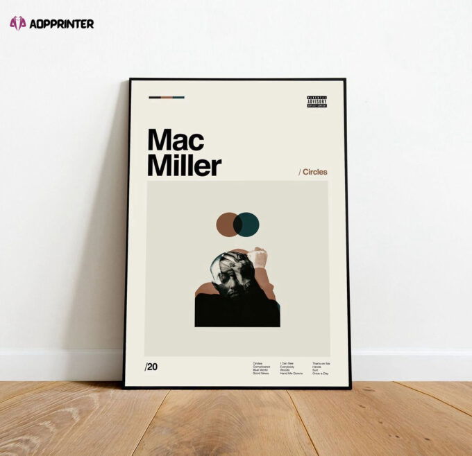 Macmiller – Circles Album Poster – Gift For Home Decoration