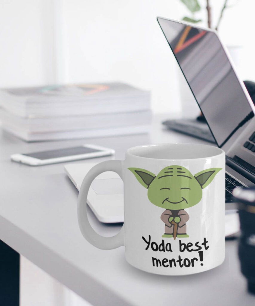 Mentor Mug, Yoda Gift, Yoda Mug, Gift For A Mentor Yoda Collectors, Star Wars Mug Mentor Mug, Yoda Gift, Yoda Mug, Gift For A Mentor Yoda Collectors, Star Wars Mug