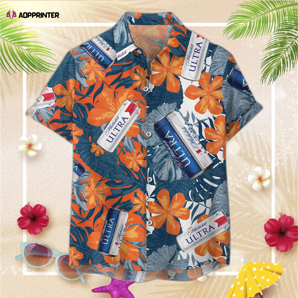 Michelob Ultra Beer Hawaiian Shirt For Men And Women Michelob Ultra Beer Hawaiian Shirt For Men And Women