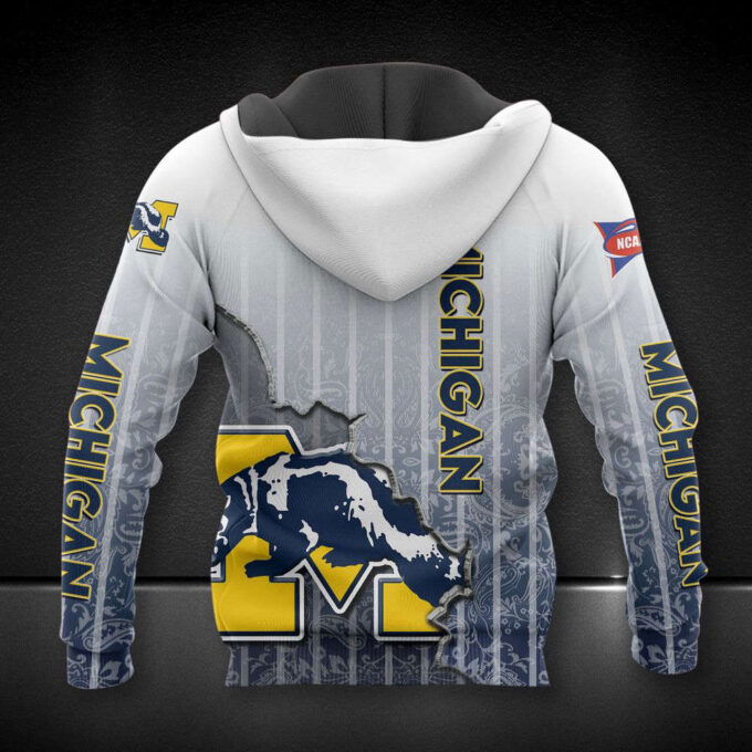 MICHIGAN WOLVERINES Printing    Hoodie, Best Gift For Men And Women