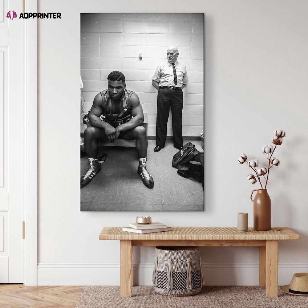 Mike Tyson – Cus D’Amato, Mike Tyson Boxing Poster – Gift For Decor Mike Tyson – Cus D’Amato, Mike Tyson Boxing Poster – Gift For Decor