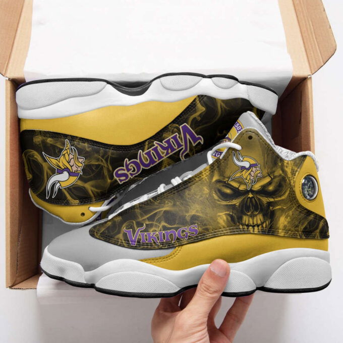 Minnesota Vikings Air Jordan 13 Sneakers, Best Gift For Men And Women