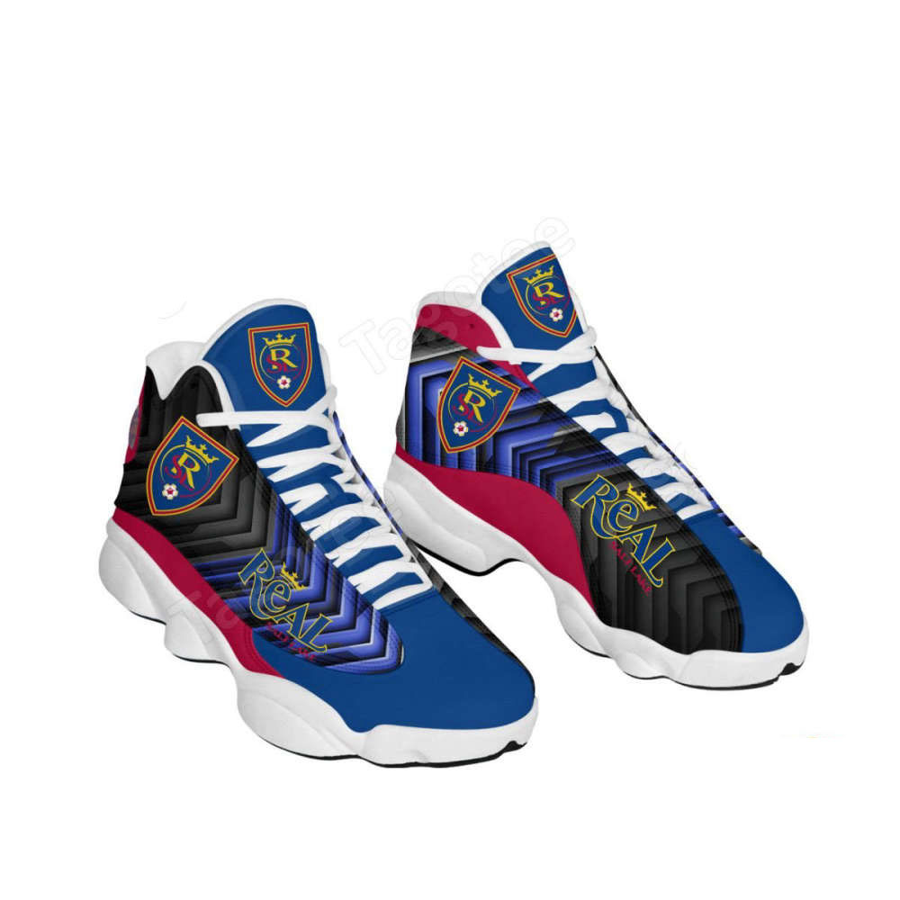 MLS Real Salt Lake Logo Air Jordan 13 Shoes, Best Gift For Men And Women MLS Real Salt Lake Logo Air Jordan 13 Shoes, Best Gift For Men And Women