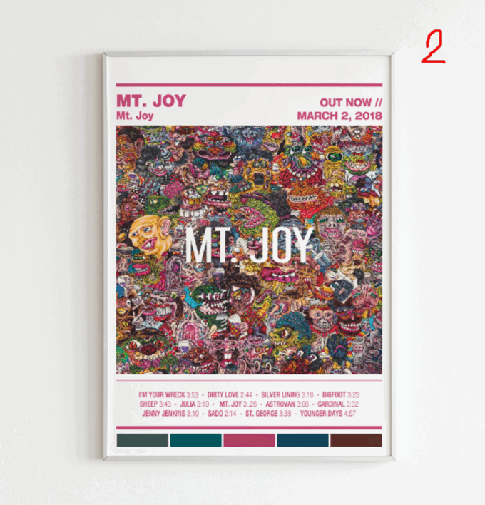Mt. Joy  Album Poster – Gift For Home Decoration