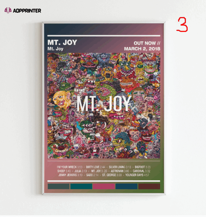 Mt. Joy  Album Poster – Gift For Home Decoration