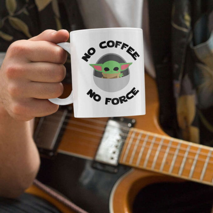 Mug Baby Yoda Grogu Gift For Coffee Lovers Star Wars Fans Mandalorion Lovers The Child Coffee Addicts