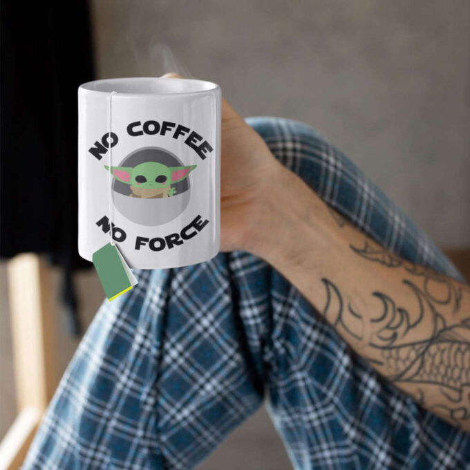 Mug Baby Yoda Grogu Gift For Coffee Lovers Star Wars Fans Mandalorion Lovers The Child Coffee Addicts
