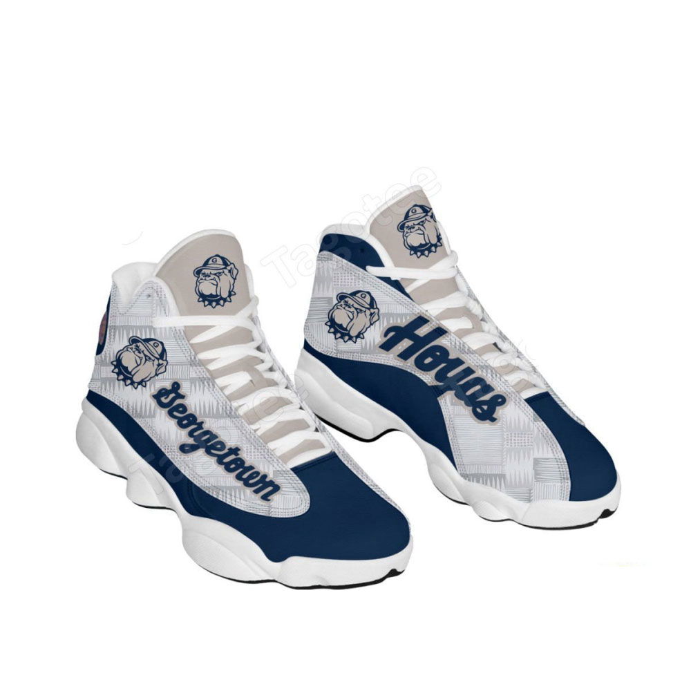 NCAA Georgetown Hoyas Logo Air Jordan 13 Shoes, Best Gift For Men And Women NCAA Georgetown Hoyas Logo Air Jordan 13 Shoes, Best Gift For Men And Women