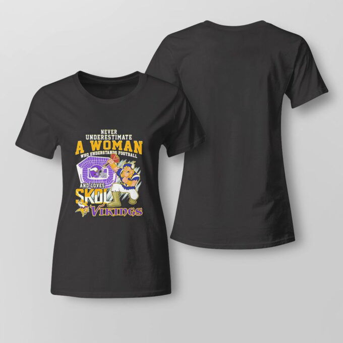 Never Underestimate A Woman Who Understands Football And Love Spoiled Virgins T-shirt For Fans