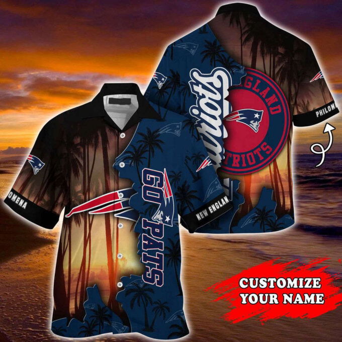 New England Patriots NFL-Customized Summer Hawaii Shirt For Sports Enthusiasts