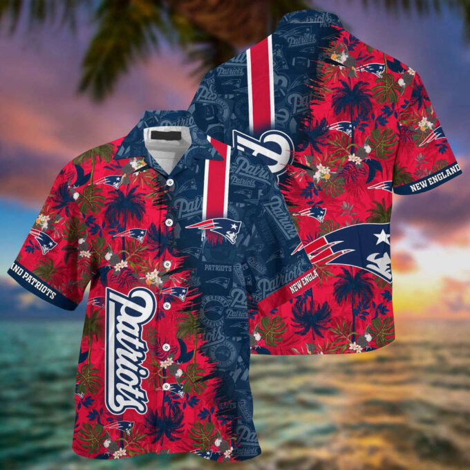New England Patriots NFL-Summer Hawaii Shirt And Shorts For Your Loved Ones