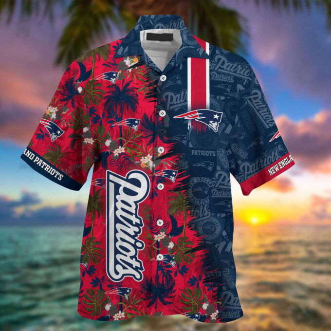 New England Patriots NFL-Summer Hawaii Shirt And Shorts For Your Loved Ones