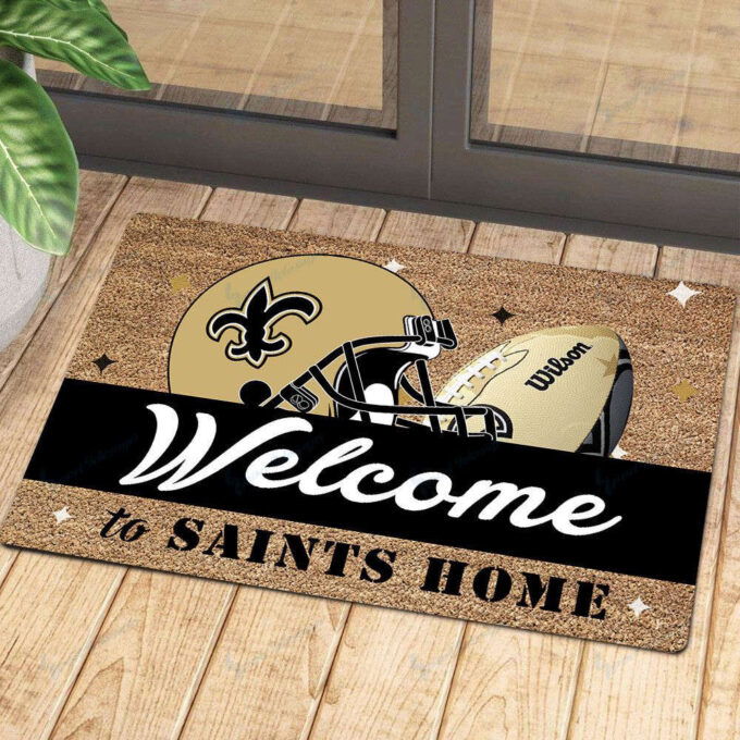 New Orleans Saints Doormat, Gift For Home Decor
