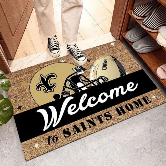 New Orleans Saints Doormat, Gift For Home Decor