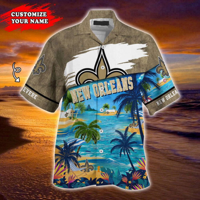 New Orleans Saints NFL-Customized Summer Hawaii Shirt For Sports Fans