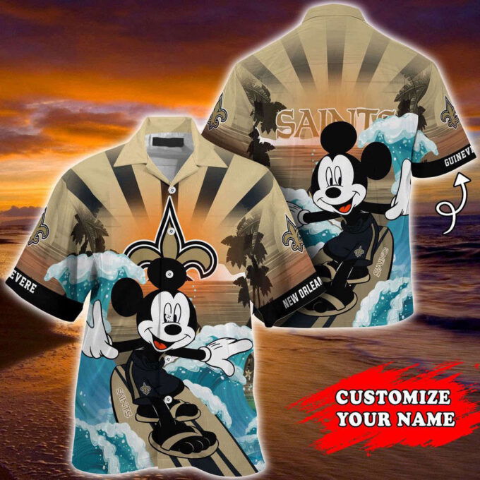 New Orleans Saints NFL-Summer Customized Hawaii Shirt For Sports Fans