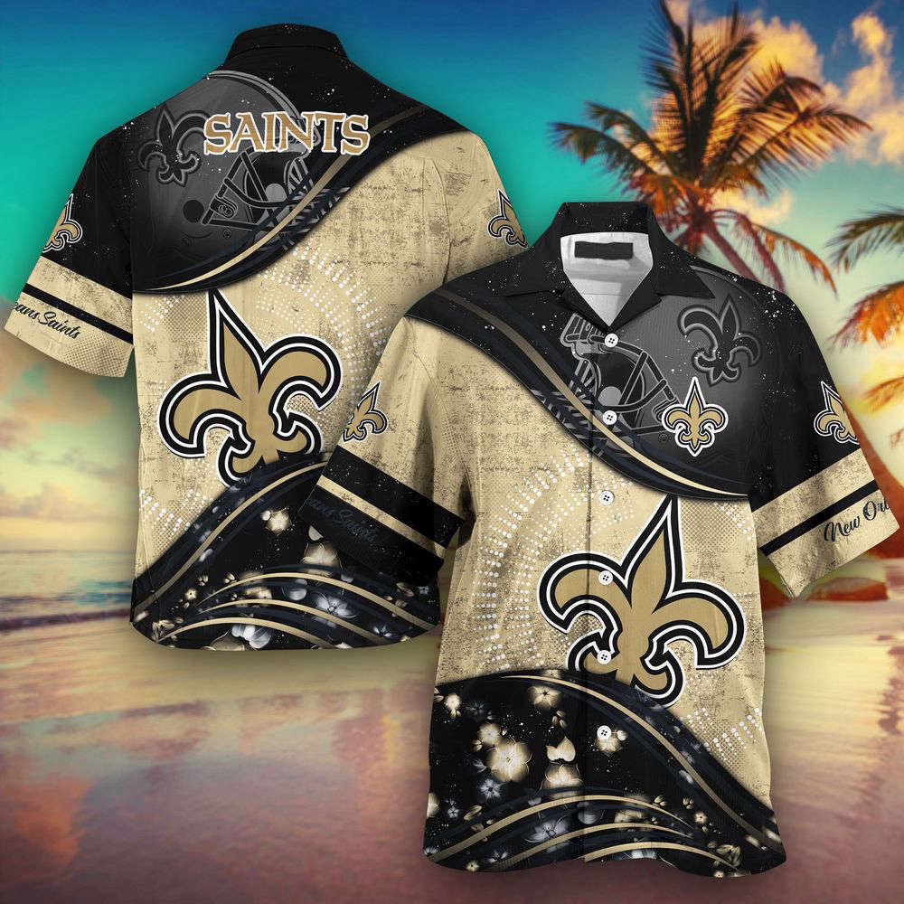 New Orleans Saints NFL-Summer Hawaii Shirt New Collection For This Season New Orleans Saints NFL-Summer Hawaii Shirt New Collection For This Season