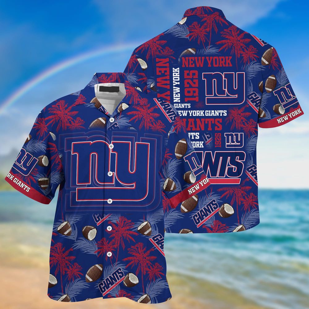 New York Giants NFL-Hawaii Shirt New Gift For Summer New York Giants NFL-Hawaii Shirt New Gift For Summer