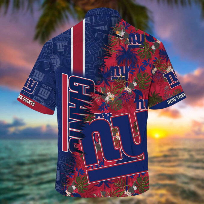 New York Giants NFL-Summer Hawaii Shirt And Shorts For Your Loved Ones
