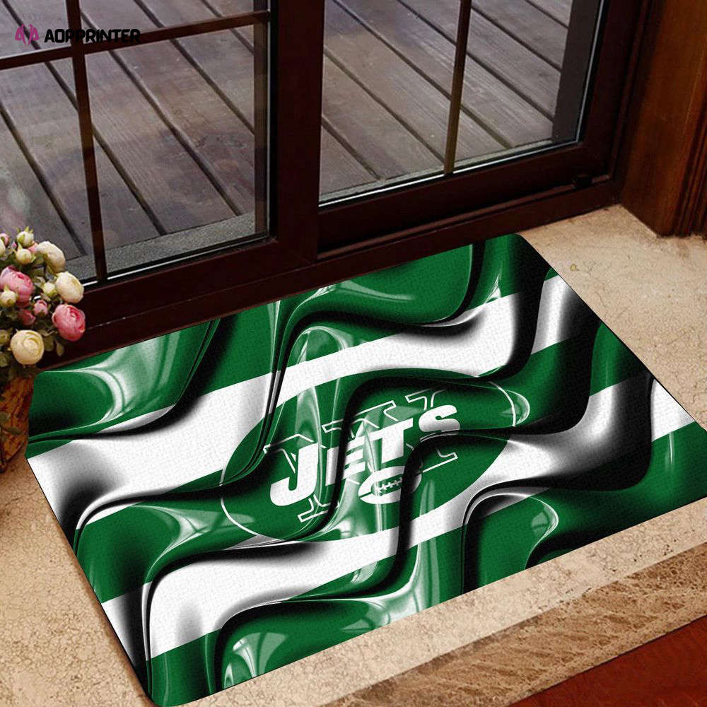 New York Jets Doormat, Best Gift For Home Decor New York Jets Doormat, Best Gift For Home Decor