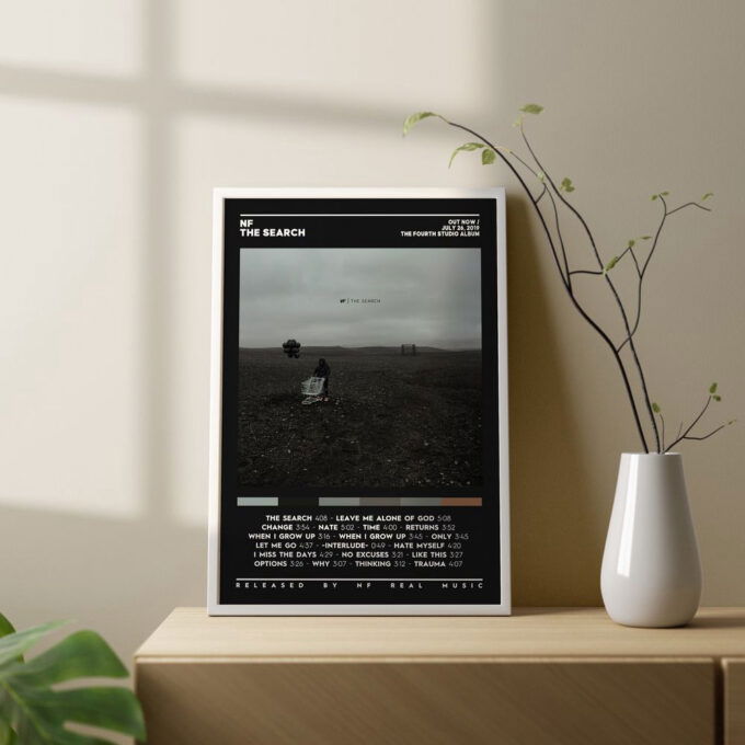NF – The Search Album Poster – Gift For Home Decoration