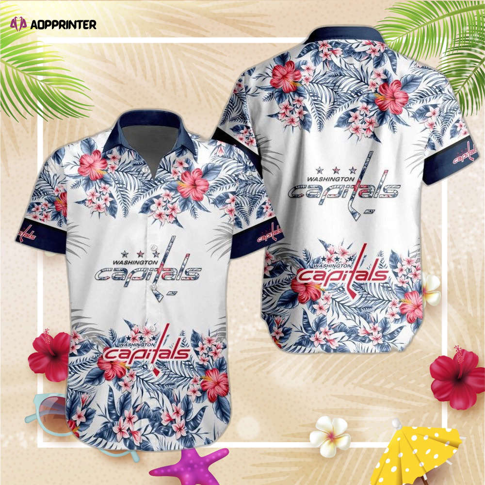 NHL Washington Capitals Special Hawaiian Shirt, Gift For Men Women NHL Washington Capitals Special Hawaiian Shirt, Gift For Men Women