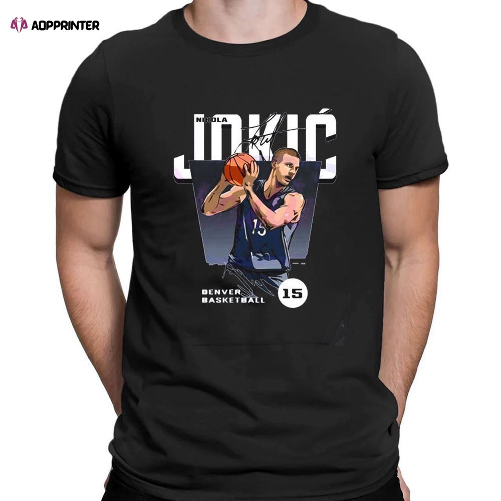 Nikola Jokic Denver Nuggets 2023 Nba Final T-shirt For Fans Nikola Jokic Denver Nuggets 2023 Nba Final T-shirt For Fans