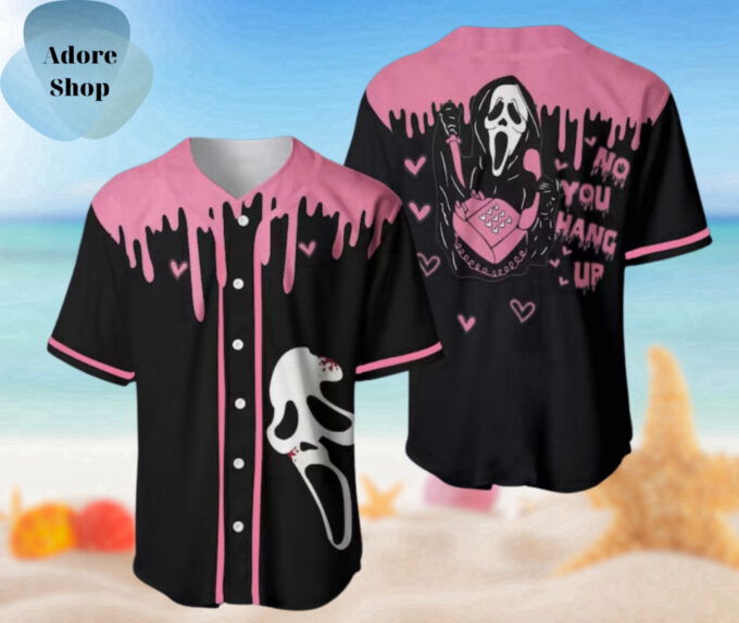 No You Hang Up Halloween Baseball Jersey Shirt, Perfect Holiday Gift For Men