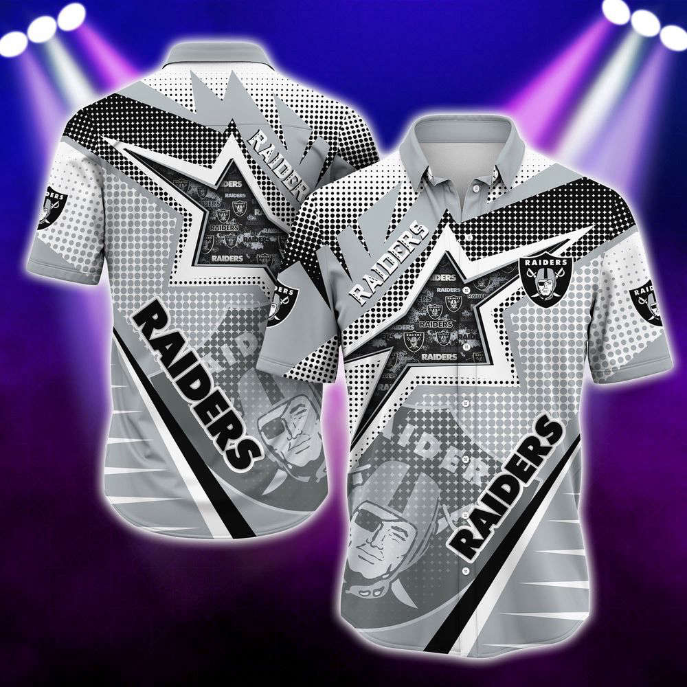 Oakland Raiders NFL-Hawaii Shirt New Gift For Summer Oakland Raiders NFL-Hawaii Shirt New Gift For Summer