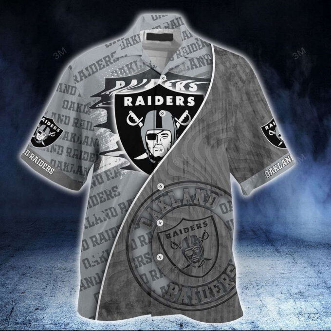 Oakland Raiders NFL-Summer Hawaii Shirt And Shorts New Trend For This Season