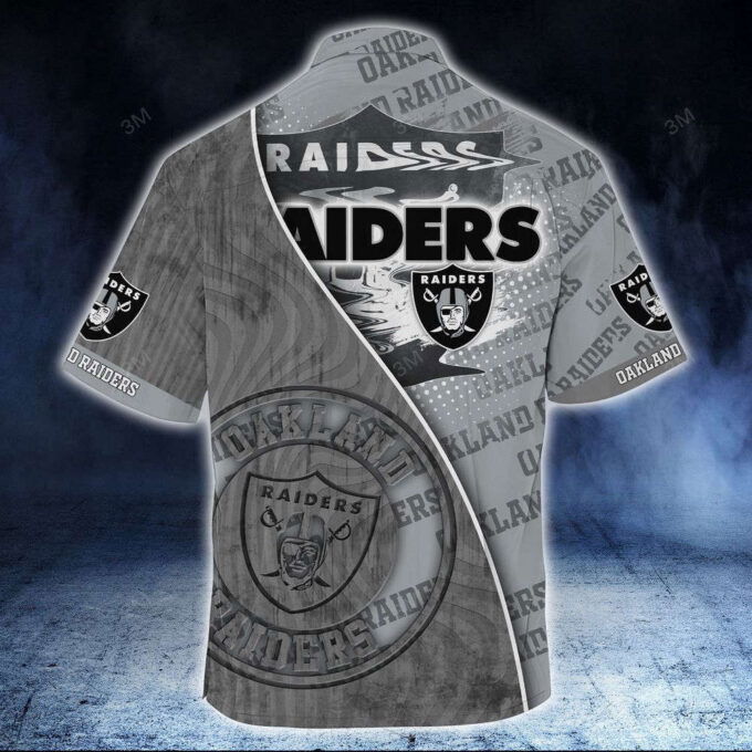 Oakland Raiders NFL-Summer Hawaii Shirt And Shorts New Trend For This Season