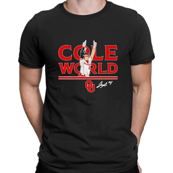 Oklahoma Softball Jayda Coleman Cole World T-shirt For Fans