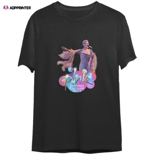 P!nk Pink Singer Summer Carnival 2023 Tour Shirt, Summer Carnival 2023 Concert