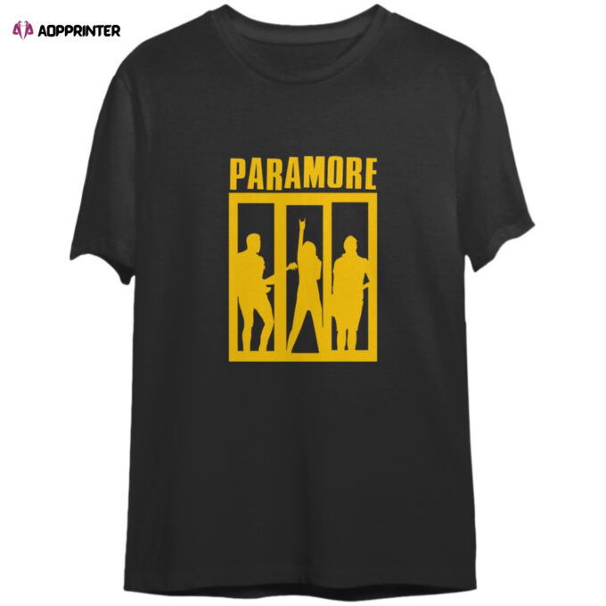 Paramore – 2023 Tour Dates, Paramore in North America Merch T-Shirt For Men And Women
