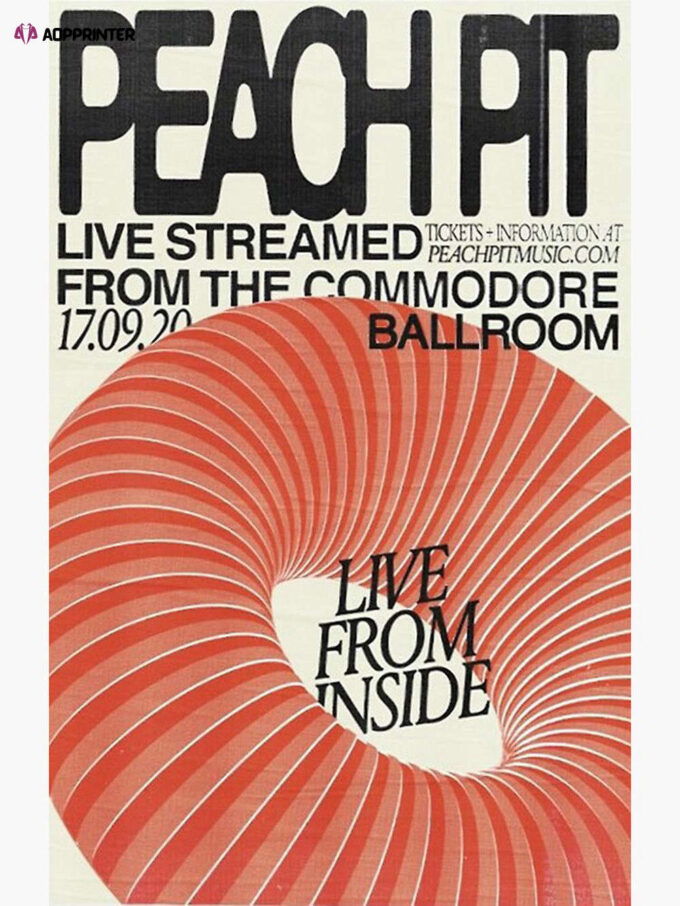 Pe.ac.h P.it Concert Premium Matte Vertical Poster, Best Gift For Home Decorations