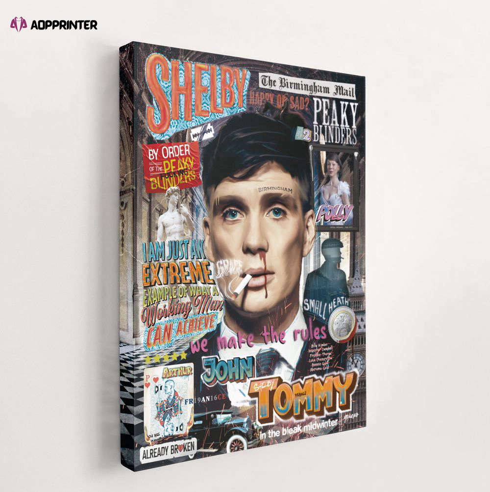 Peaky Blinders Poster, Thomas Shelby Poster, Best Gift For Home Decorations Peaky Blinders Poster, Thomas Shelby Poster, Best Gift For Home Decorations