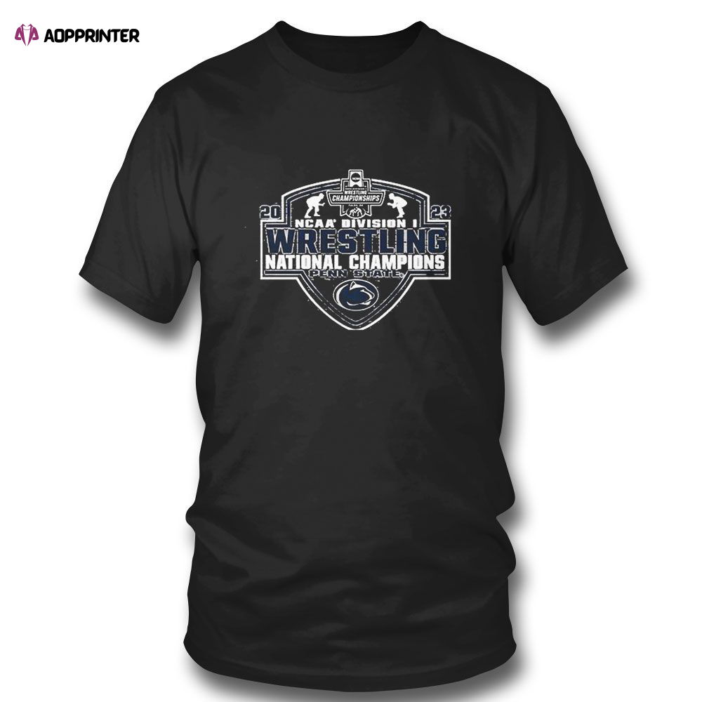Penn State Ncaa Di College Wrestling National Champions 2023 T-shirt For Fans Penn State Ncaa Di College Wrestling National Champions 2023 T-shirt For Fans