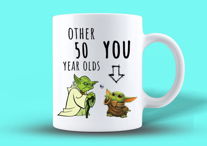 Personalized 50th Birthday Mug, Custom Year, Gift For Friend