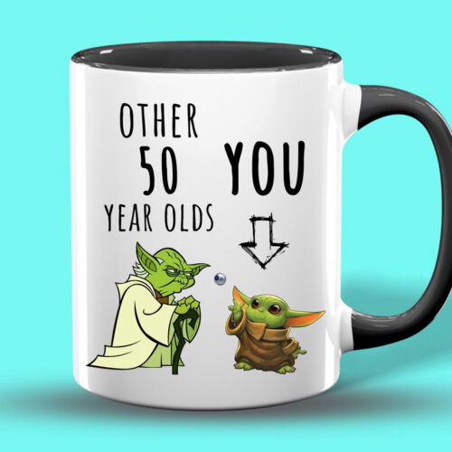 Cart 2 Personalized 50th Birthday Mug, Custom Year, Gift For Friend