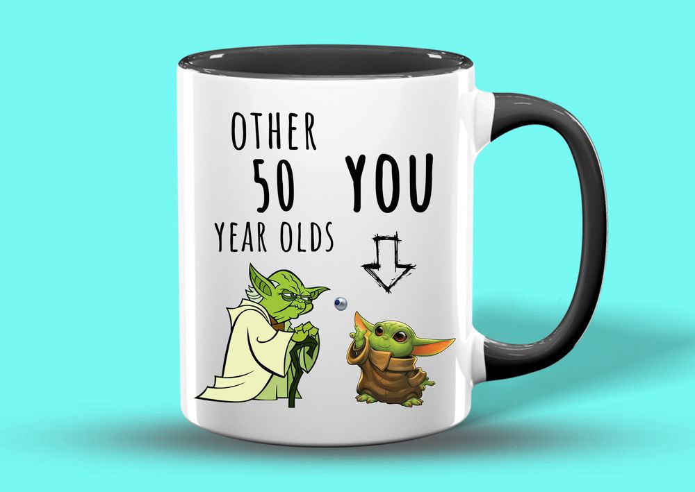 Personalized 50th Birthday Mug, Custom Year, Gift For Friend Personalized 50th Birthday Mug, Custom Year, Gift For Friend
