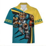 Personalized Unisex Hawaiian Shirt Jacksonville Jaguars Football Team 3D Apparel For Men Women