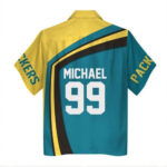Personalized Unisex Hawaiian Shirt Jacksonville Jaguars Football Team 3D Apparel For Men Women