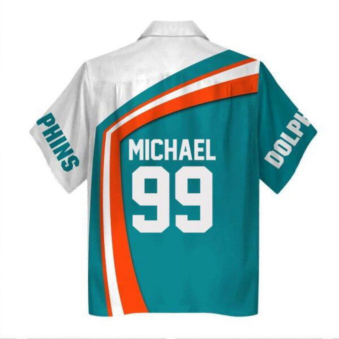 Personalized Unisex Hawaiian Shirt Miami Dolphins Football Team 3D Apparel For Men Women