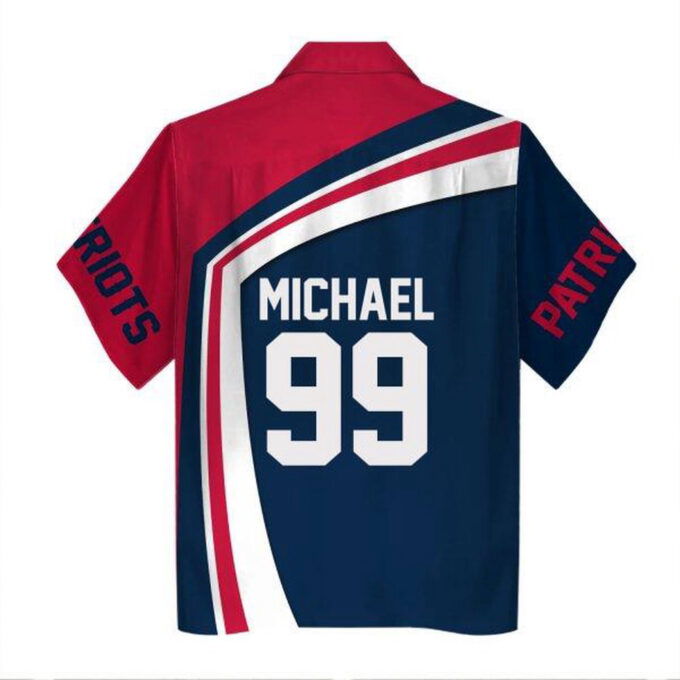 Personalized Unisex Hawaiian Shirt New England Patriots Football Team 3D Apparel For Men Women