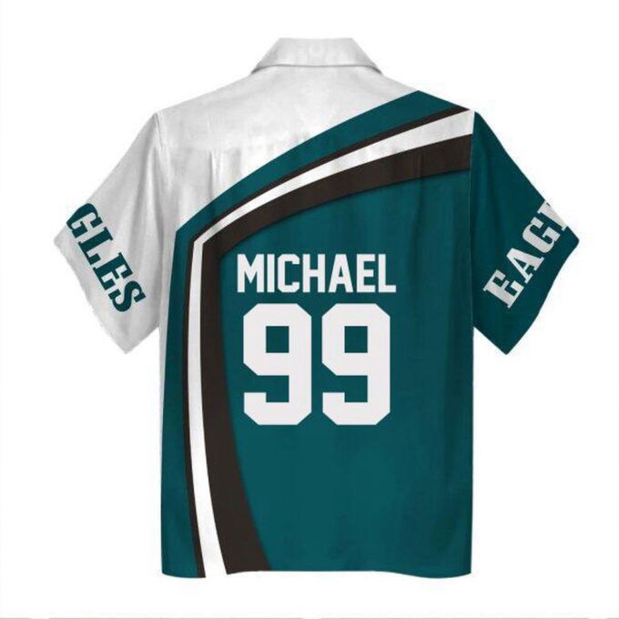 Personalized Unisex Hawaiian Shirt Philadelphia Eagles Football Team 3D Apparel For Men Women