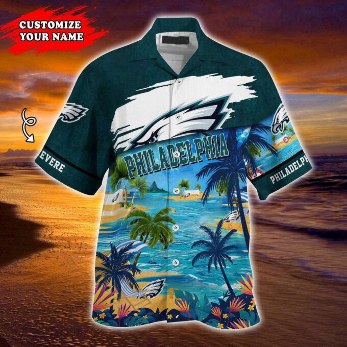 Philadelphia Eagles NFL-Customized Summer Hawaii Shirt For Sports Fans