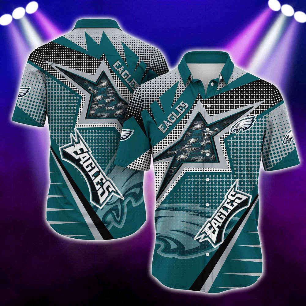 Philadelphia Eagles NFL-Hawaii Shirt New Gift For Summer Philadelphia Eagles NFL-Hawaii Shirt New Gift For Summer